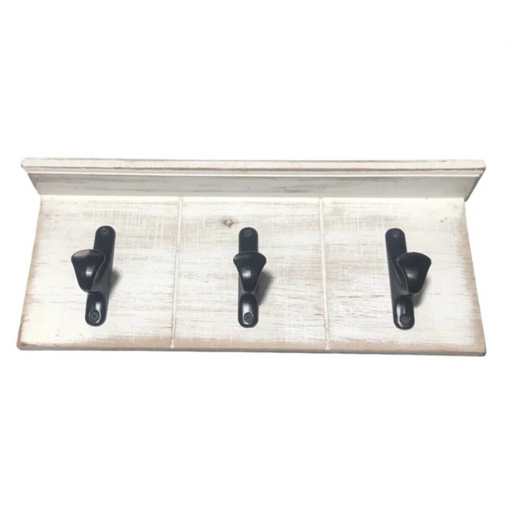 Distressed White Shelf - New